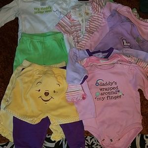 Lot of baby girl clothes